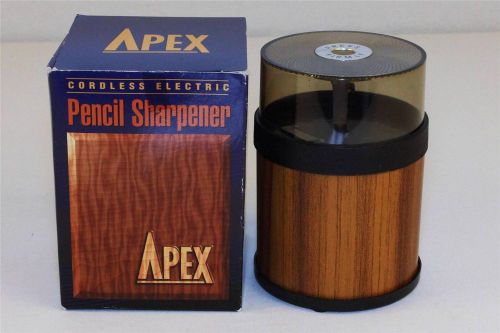 Vintage APEX Cordless Electric Pencil Sharpener Desktop
