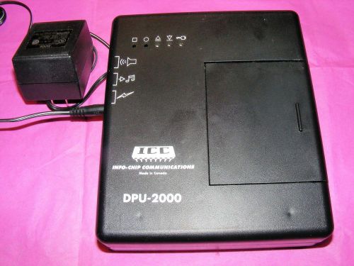 DPU-2000 Digital Playback Unit by Info-Chip Music on Hold   Complete! EC!