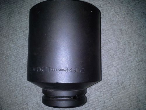 Wright impact socket inch and a half drive 3 and 3 quaters inch size 84960