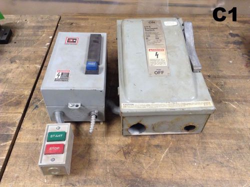 Cutler Hammer 60 Amp Heavy Duty Safety Switch Combo Cat No F352