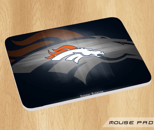 New Denver Broncos Football Team Logo Mouse Pad Mat Mousepad Hot Gift Game