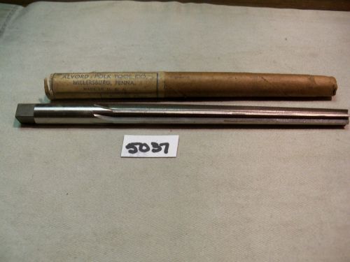 (#5036) new machinist usa made no.7 straight flute taper pin reamer for sale