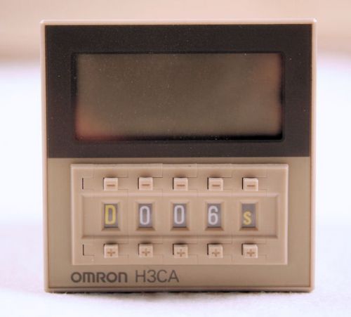Omron h3ca- timer spdt 3a; ctrl-v 24-240/12-240ac/dc 11 pin for sale
