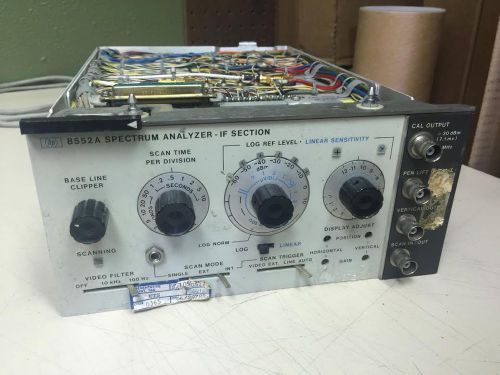 HP 8552A Spectrum Analyzer IF Section Plug In Module