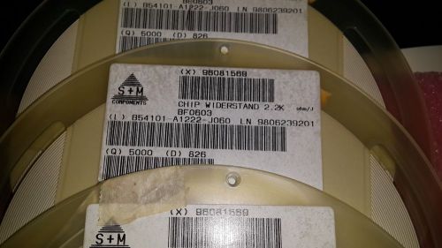 15000 PCS EPCOS  B54101A1222J060  ,  3 full reels.