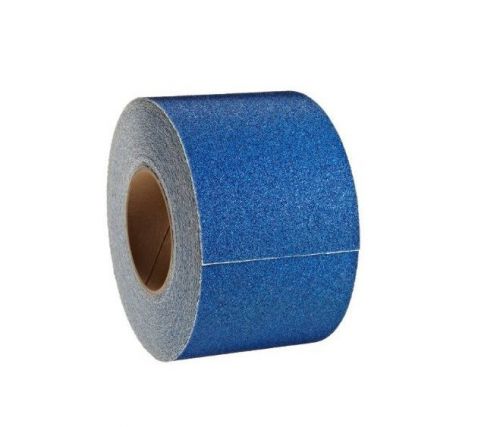 5&#034; x 60&#039; blue roll safety non skid tape anti slip tape sticker grip safe grit for sale