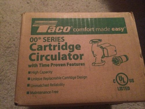 Taco 00 Series Cartridge Circulator 007-F5