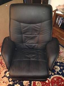 Large Reclining Office Chair With Foot Rest