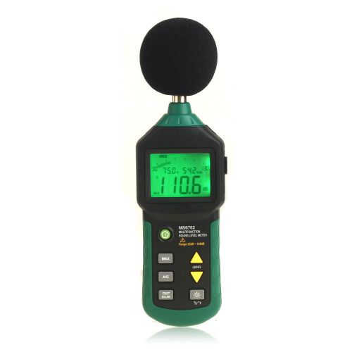 MASTECH Professional Sound Noise Level Meter Digital LCD Display Durable