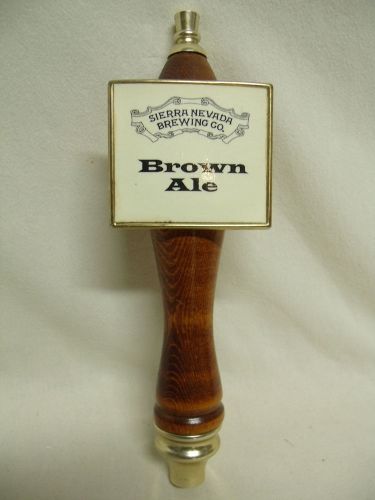Sierra Nevada Brewing Company Brown Ale Beer Tap Handle