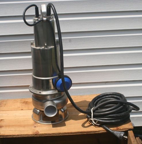 Honda Power Equipment WSP100AA Industrial Submersible Electric Trash Pump 1HP