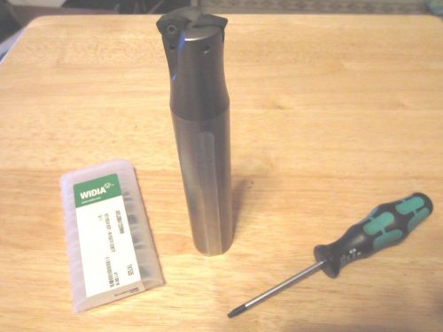 WIDIA M370 INDEXABLE 1&#034; END MILL WITH CARBIDE INSERTS - M370D100Z02C100W008L600