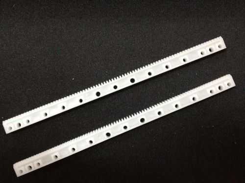 10 pcs Gear Rack 0.5 modulus Plastic pinion drive rod DIY parts