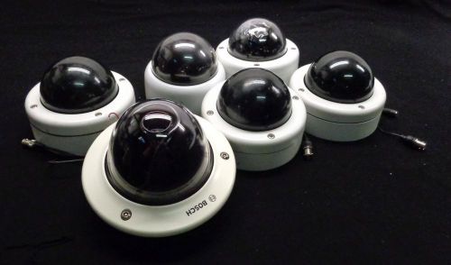 6x Assorted Fixed Dome SecurityCameras| ADCDEH0309TN| ADCA3DWOC2N| VDN-498V03-21