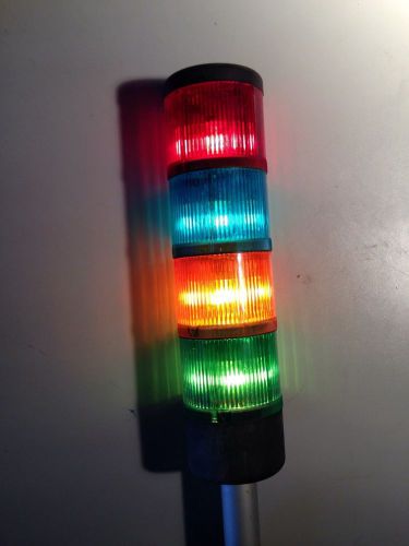Telemecanique Signal Light Tower RED AMBER GREEN  BLUE with Base