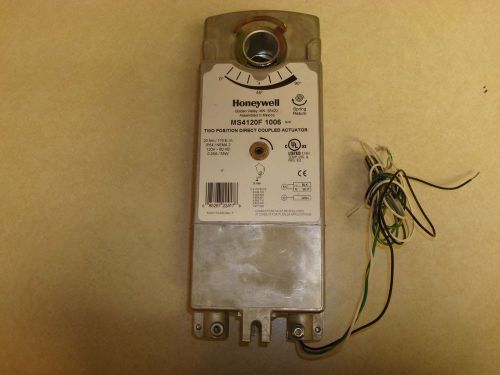Honeywell 2 position direct coupled actuator MS4120F 1006