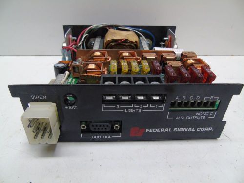 Federal Signal SS2000 100 watt Amplifier/ Controller