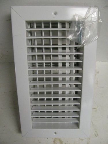 TITUS 300RS 12&#034; X 6&#034; Steel Double Deflection Supply REGISTER,White W/ DAMPER NNB