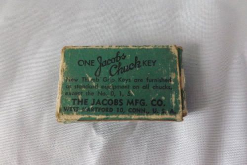 One Jacobs Chuck Key in Original Box