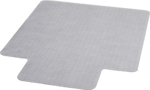 Flash furniture desk chair mat 36x48 carpet chairmat with lip,.clear new.. for sale