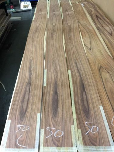 Wood Veneer Rosewood 7x98 3pcs total Raw Veneer  &#034;EXOTIC&#034; MEX 50