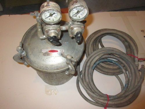 Binks 2.8 gallon pressure pot / tank model 83-5668 for sale