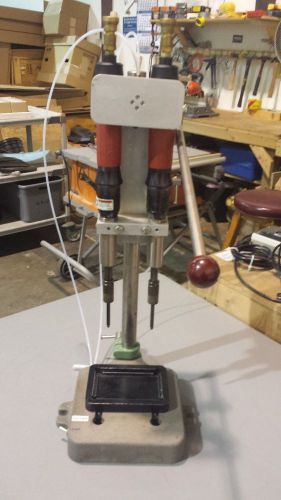 DESOUTTER DOUBLE PNEUMATIC NUT DRIVER / DRILL PRESS  * Free Shipping