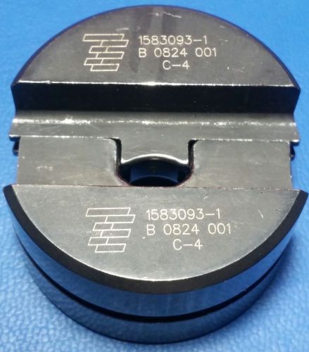 Te 1583093-1 hydraulic crimp die awg 4 for ampower terminals and splices for sale