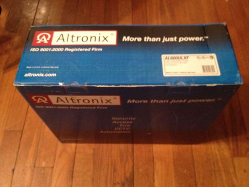 Altronix AL600ULXF Power Supply/Battery Charger 12/24VDC w 2 batteries NEW