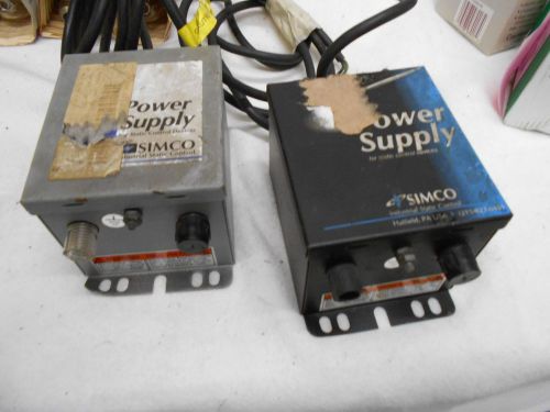 (2) Simco industrial static control power unit S265S