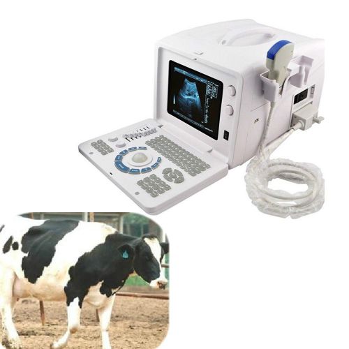 Veterinary Portable Ultrasound machine Scanner system 3.5Mhz Convex + free 3D CD