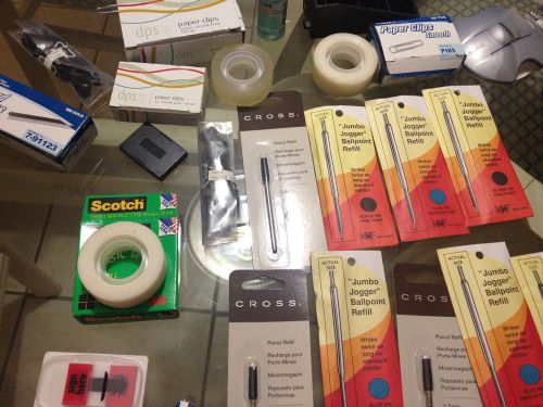 LOT OF OFFICE SUPPLIES 98% NEW