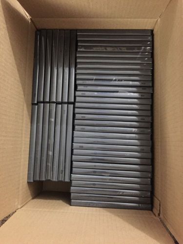Lot Of 44 Black DVD Cases