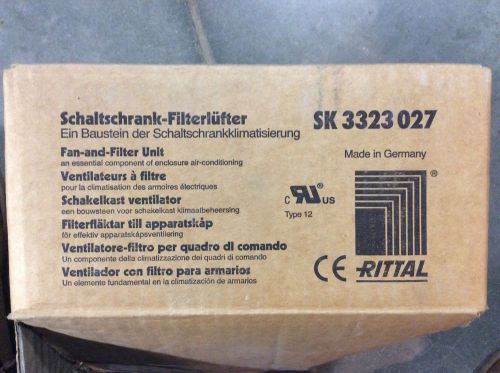 Rittal sk 3323 027 fan and filter unit sk3323027 for sale