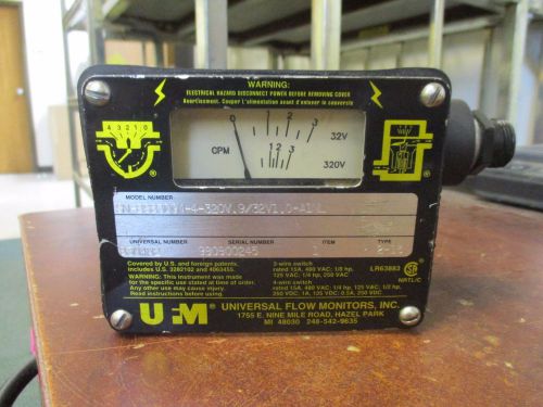 UFM  Type 2-13 Flowmeter SN-BSB3DGM-4-320V.9/32V1.0-A1NL 15A 480V Used