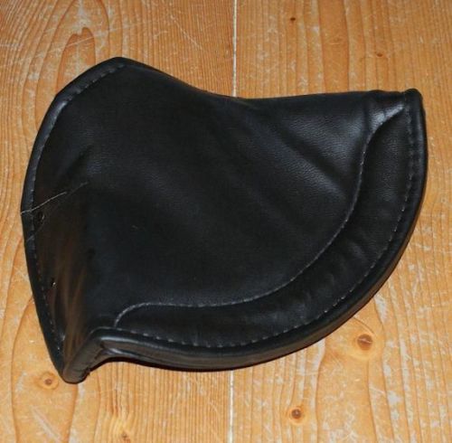 New Saddle Cover for Solo Saddle large Lycette Type - BSA, Triumph Norton Ajs