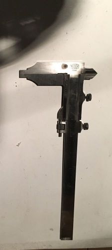 MAUSER 11&#034; Vernier CALIPER (GERMAN) With Leather Case