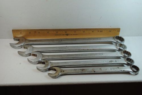 Williams SAE Combination Wrenches 5 Pieces