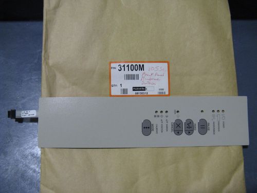 Zebra Technologies P/N 31100M Front Button Switch Panel 105S, 160S, 105Se