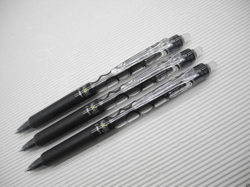 (3pens) PILOT FRIXION/eraser LFBK-23EF DCCB 0.5mm roller pen Black, Japan