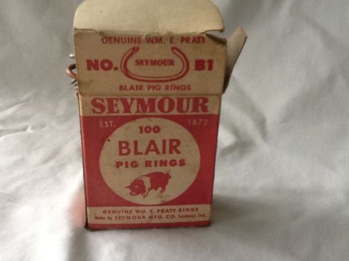 Seymour Blair Pig Rings
