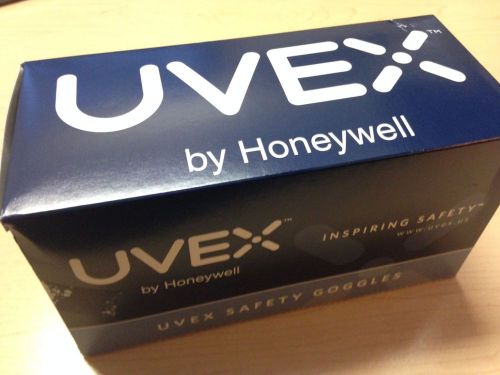 UVEX by Honeywell Safety Goggles/Glasses S1650D, Clear Lens - New in Box!