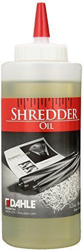 Dahle USA 20740 Shredder Oil, Reduces Friction of the Cutting Cylinders, 6 oz. -