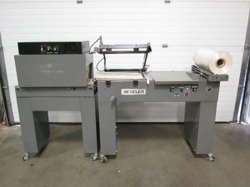 BESELER SHRINK MACHINE AND HEAT TUNNEL  T 14-8