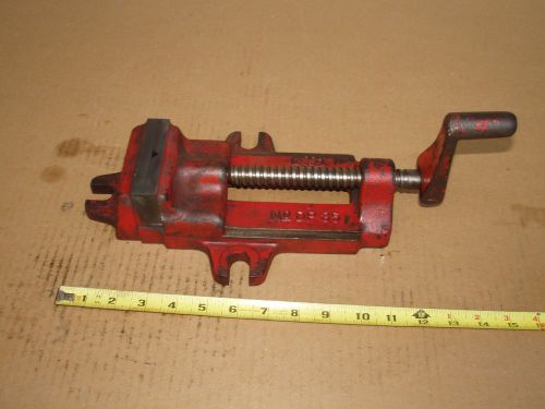 VINTAGE REED LOW PROFILE DRILL PRESS VISE 3-1/2&#039;&#039; JAWS MODEL NO.DP-35