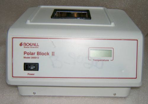 Boekel scientific polar block ii for sale