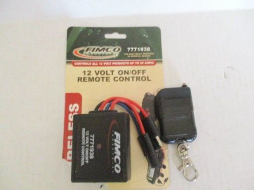 NEW  Fimco 12 Volt On/Off Wireless Remote Control 7771938