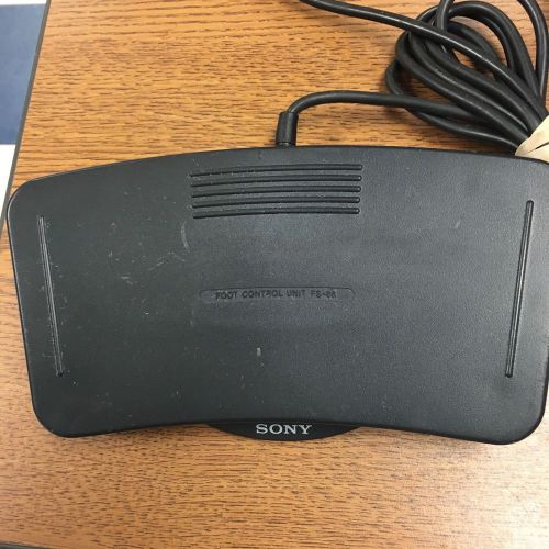 Sony FS-85 Transcriber Foot Control Pedal Unit For Sony Dictation Machine