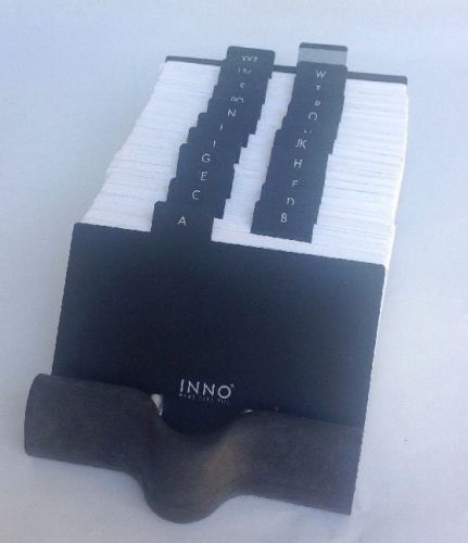 Inno Card File 3 Inch by 5 Inch Address Labels Index and Cards