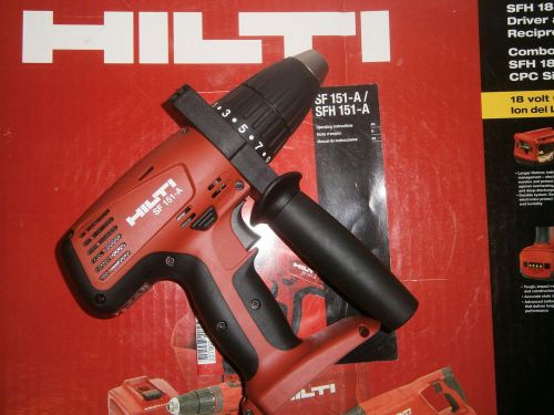 HILTI SF 151-A CORDLESS DRILL (TOOL ONLY USED) FAST SHIPPING!